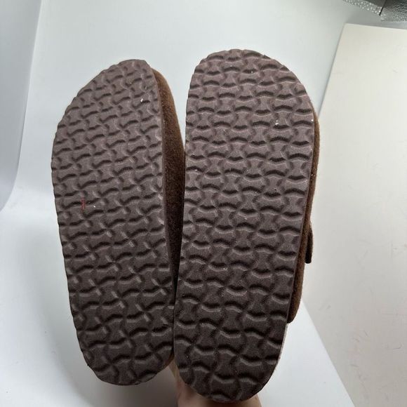 CUSHIONAIRE Womens Clog 11 BROWN WOOL - Picture 5 of 7